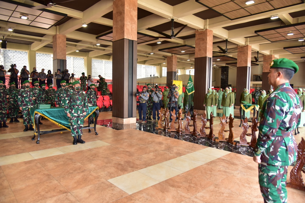 Kasad Pimpin Sertijab 9 Jabatan Pangkotama,  Asisten dan Kabalakpus TNI AD dan Laporan Korps Kenaika